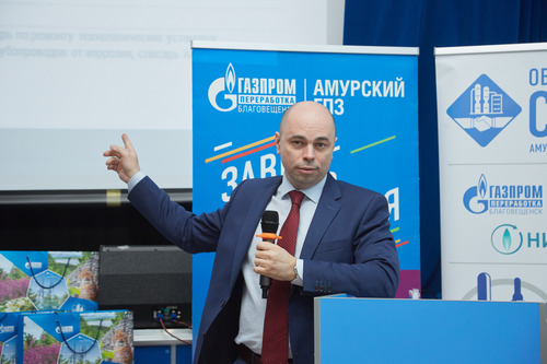 Генеральный директор ООО «Газпром переработка Благовещенск» Юрий Лебедев