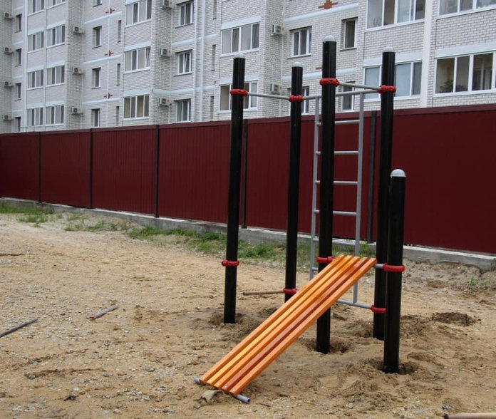 Спортивно-игровые комплексы для детей и взрослых подарило Свободному ООО «Газпром переработка Благовещенск».