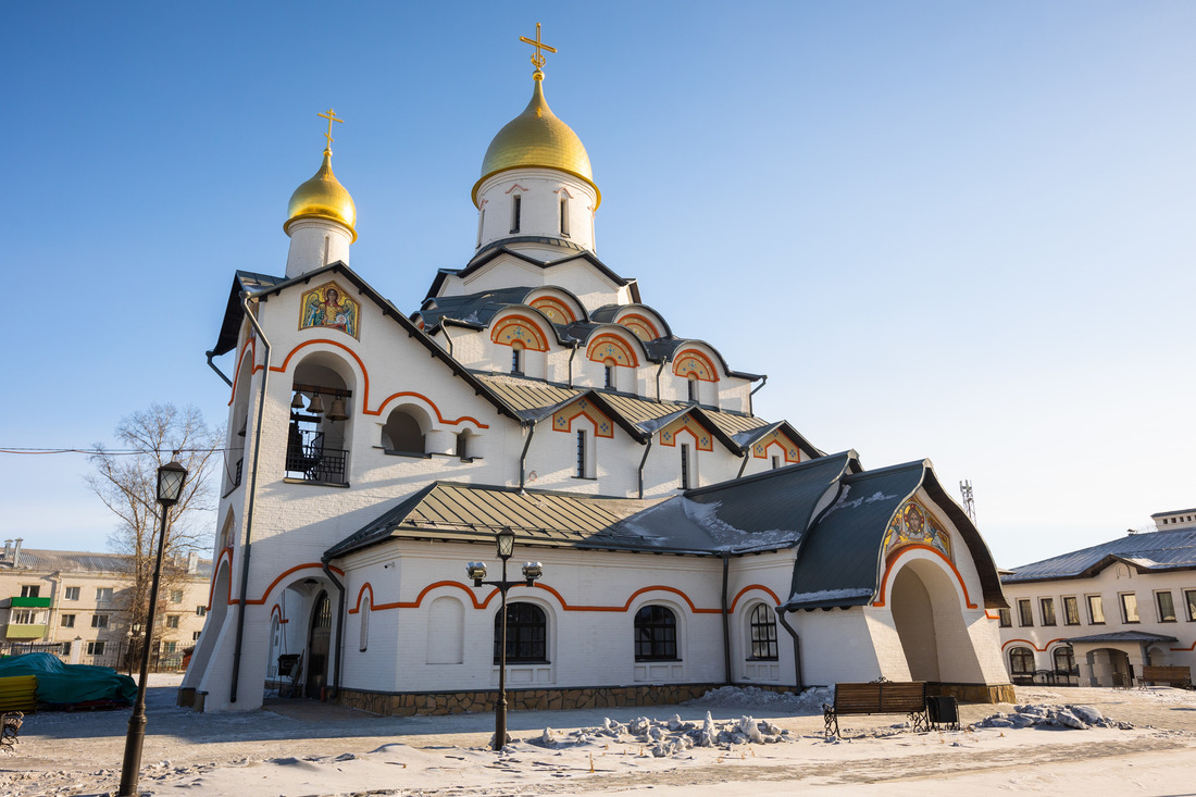 храм, построенный в честь Святого мученика цесаревича Алексия