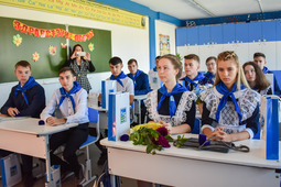 20 десятиклассников, отобранных на конкурсной основе, начали сегодня обучение в подшефном «Газпром-классе» ООО «Газпром переработка Благовещенск».