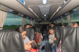 Автобусы компаний, задействованных в строительстве Амурского ГПЗ, помогли перевезти людей, доставляемых по воздуху из подтопленных территорий для временного размещения в городе Свободном. Также было эвакуировано порядка 300 детей из оказавшегося в зоне подтопления лагеря отдыха в Бардагоне.